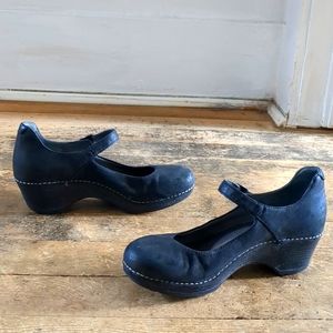 Black Mary Jane Dansko Clogs size 39 (U.S. 9)